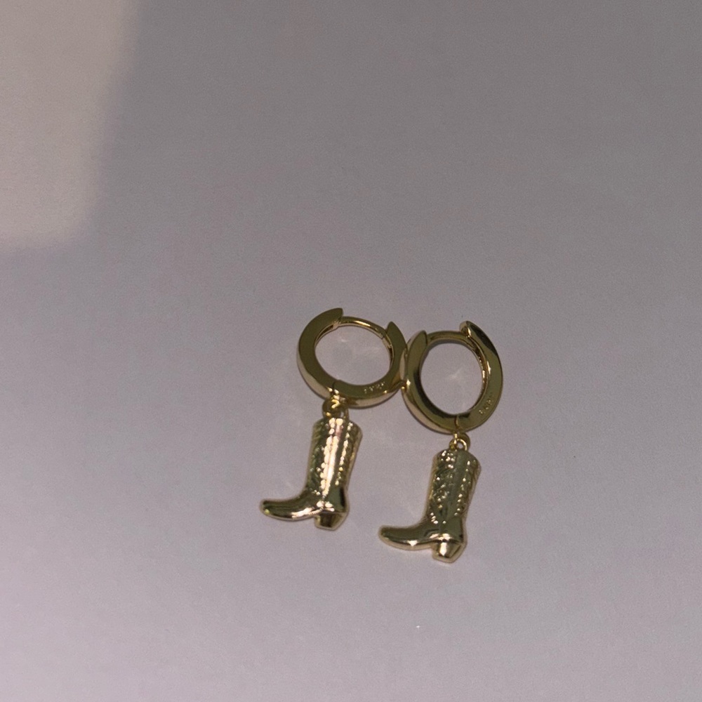 BRAND NEW Cowboy Boot Earrings